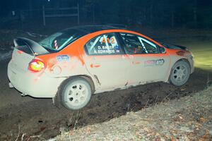 Alan Edwards / Dan Baker Dodge Neon on SS14, Thunder River.