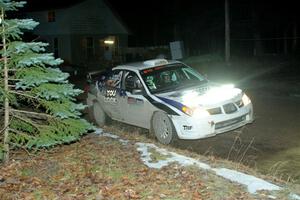 Brad Hayosh / Neil Moser Subaru WRX STi on SS14, Thunder River.