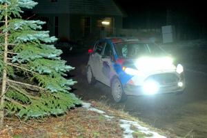 Mark Tabor / Kathryn Hansen Ford Fiesta ST on SS14, Thunder River.