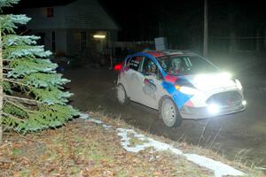 Mark Tabor / Kathryn Hansen Ford Fiesta ST on SS14, Thunder River.