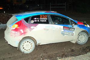 Mark Tabor / Kathryn Hansen Ford Fiesta ST on SS14, Thunder River.