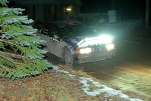 Keenan Phillips / Salina Melotti BMW 328i on SS14, Thunder River.