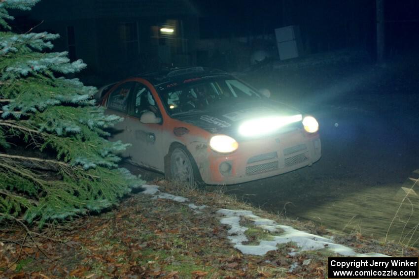 Alan Edwards / Dan Baker Dodge Neon on SS14, Thunder River.