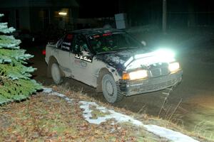 Keenan Phillips / Salina Melotti BMW 328i on SS14, Thunder River.