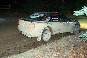 Keenan Phillips / Salina Melotti BMW 328i on SS14, Thunder River.