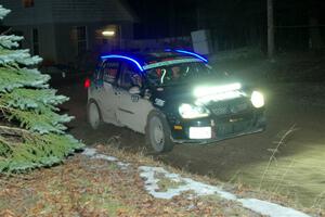 Scott James / Michelle Donovan VW GTI on SS14, Thunder River.