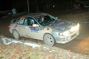 Madelyn Tabor / Sophia McKee Subaru Impreza 2.5RS on SS14, Thunder River.