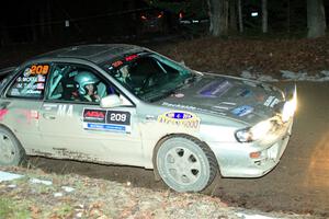 Madelyn Tabor / Sophia McKee Subaru Impreza 2.5RS on SS14, Thunder River.