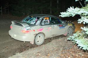 Madelyn Tabor / Sophia McKee Subaru Impreza 2.5RS on SS14, Thunder River.