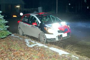 Phill Giliver / Liz Cordara Toyota Yaris on SS14, Thunder River.