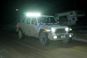 A Jeep Wrangler Rubicon sweeps SS14, Thunder River.