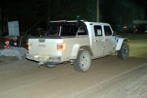 A Jeep Wrangler Rubicon sweeps SS14, Thunder River.