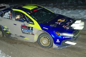 Brandon Semenuk / Keaton Williams Subaru WRX ARA24 on SS15, Camp 30-East Branch II.