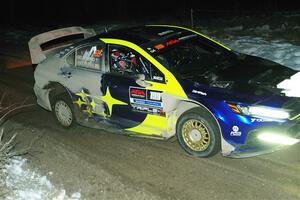 Travis Pastrana / Rhianon Gelsomino Subaru WRX ARA24 on SS15, Camp 30-East Branch II.