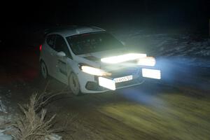 Javier Olivares / K.J. Miller Ford Fiesta Rally3 on SS15, Camp 30-East Branch II.