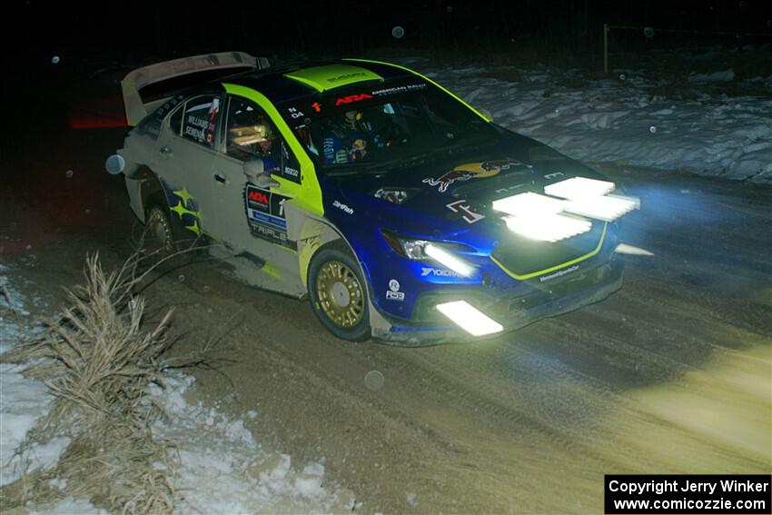 Brandon Semenuk / Keaton Williams Subaru WRX ARA24 on SS15, Camp 30-East Branch II.