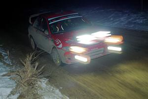 Ele Bardha / Corrina Roshea Subaru WRX STi on SS15, Camp 30-East Branch II.