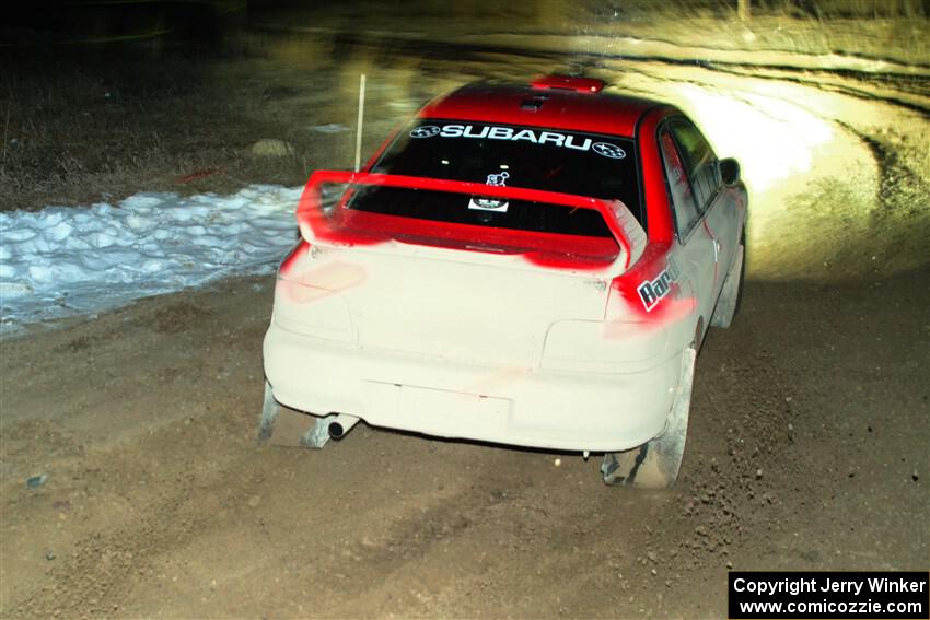 Ele Bardha / Corrina Roshea Subaru WRX STi on SS15, Camp 30-East Branch II.