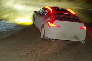 John Sharps / Weston Davis Acura Integra on SS15, Camp 30-East Branch II.