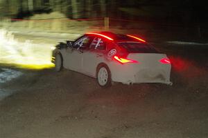 John Sharps / Weston Davis Acura Integra on SS15, Camp 30-East Branch II.