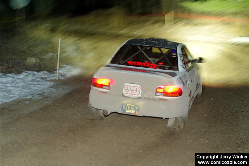 Andy Didorosi / Stefan Trajkov Subaru Impreza on SS15, Camp 30-East Branch II.