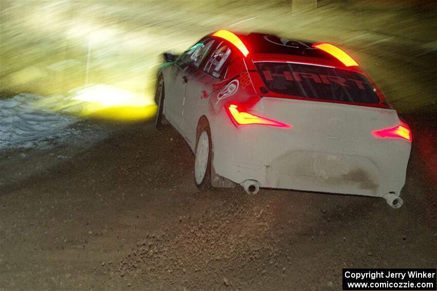 John Sharps / Weston Davis Acura Integra on SS15, Camp 30-East Branch II.