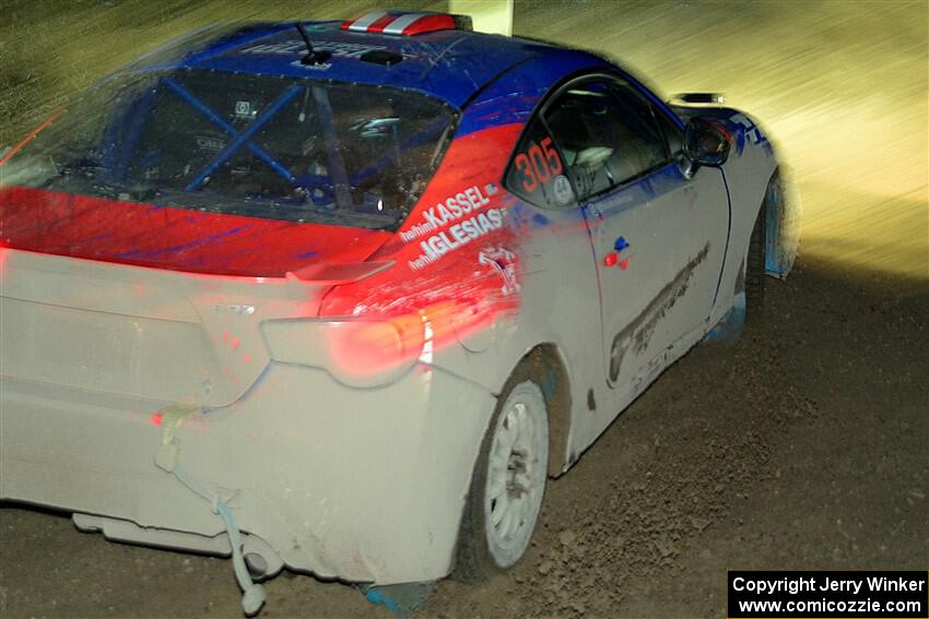 Santiago Iglesias / R.J. Kassel Subaru BRZ on SS15, Camp 30-East Branch II.