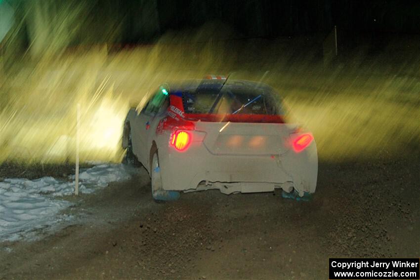 Santiago Iglesias / R.J. Kassel Subaru BRZ on SS15, Camp 30-East Branch II.