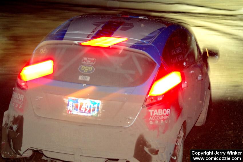 Mark Tabor / Kathryn Hansen Ford Fiesta ST on SS15, Camp 30-East Branch II.