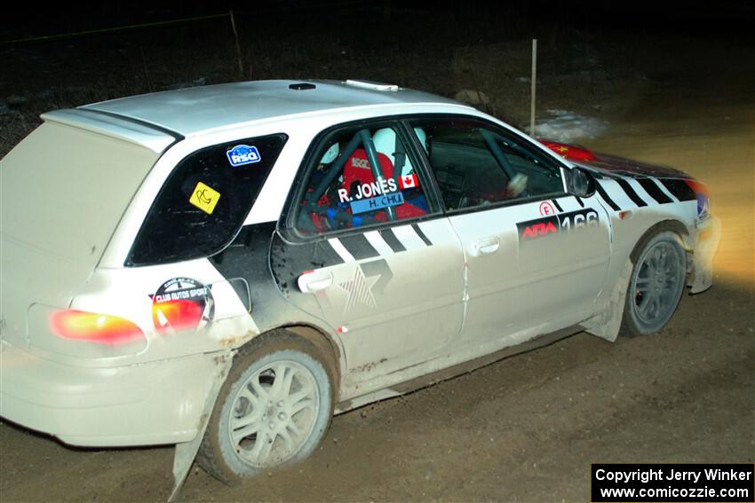 Haowen Chu / Roderik Jones Subaru Impreza Wagon on SS15, Camp 30-East Branch II.