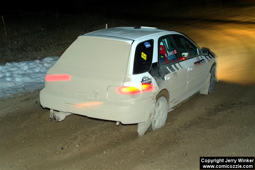 Haowen Chu / Roderik Jones Subaru Impreza Wagon on SS15, Camp 30-East Branch II.