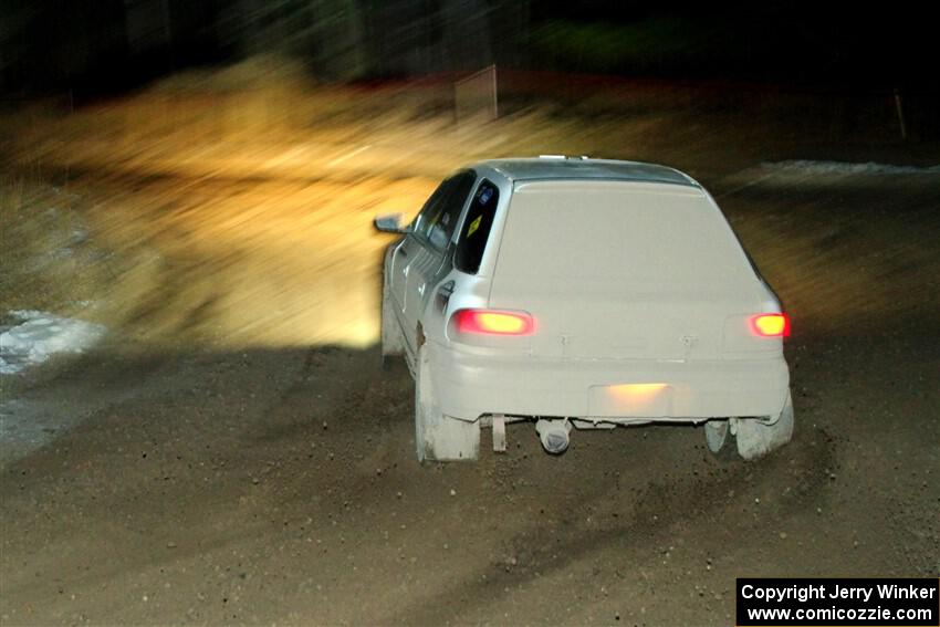 Haowen Chu / Roderik Jones Subaru Impreza Wagon on SS15, Camp 30-East Branch II.