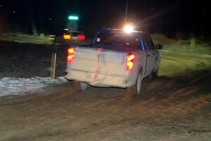 A Chevy Silverado pickup sweeps SS15, Camp 30-East Branch II.