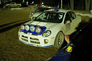 Doug Shepherd / Cindy Krolikowski Dodge SRT-4 after the finish.