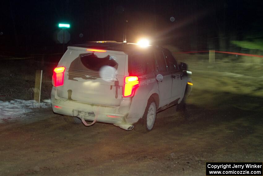 A Chevy Tahoe sweeps SS15, Camp 30-East Branch II.