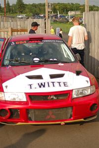 Tyler Witte / Cindi Carlson Mitsubishi Lancer Evo IV at parc expose.