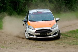 Brent Lucio / Stefan Trajkov Ford Fiesta on SS1, Soo Pass.