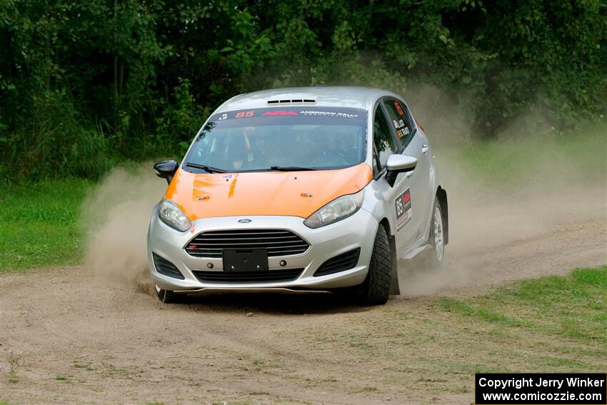 Brent Lucio / Stefan Trajkov Ford Fiesta on SS1, Soo Pass.