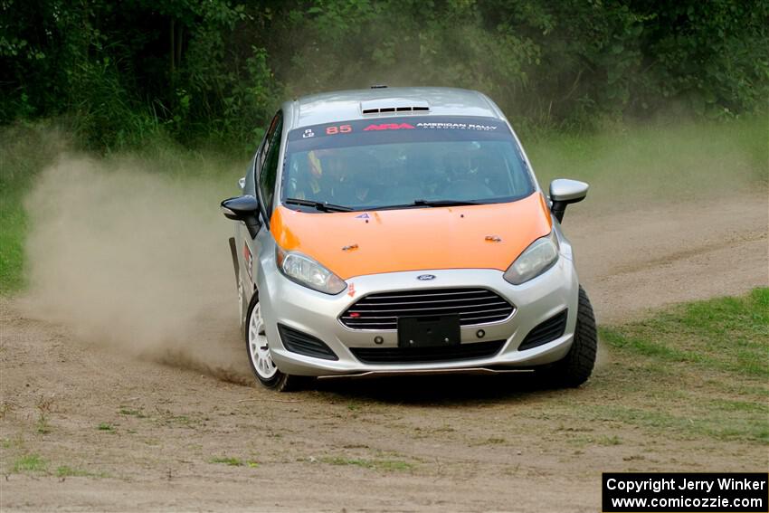 Brent Lucio / Stefan Trajkov Ford Fiesta on SS1, Soo Pass.