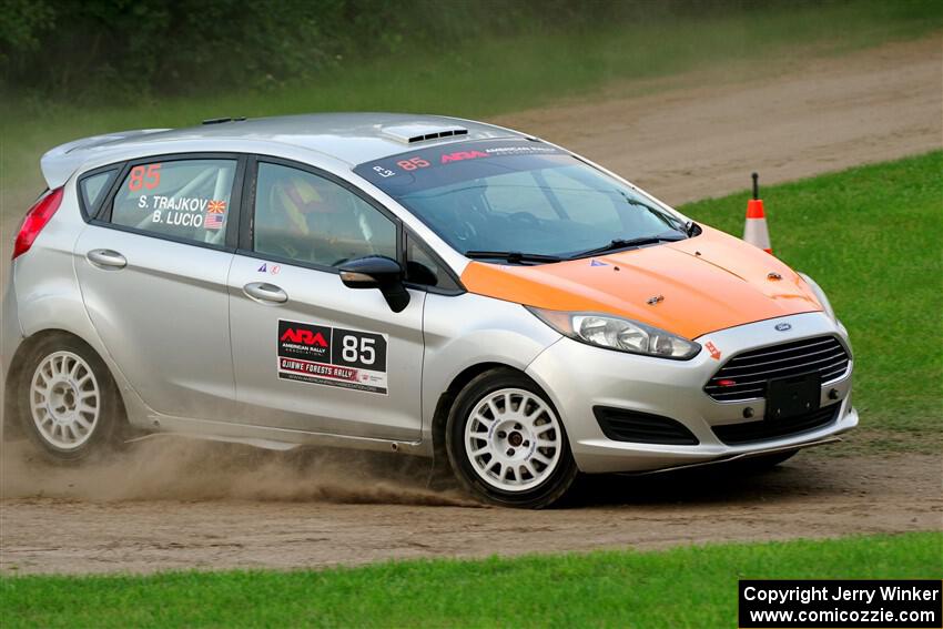 Brent Lucio / Stefan Trajkov Ford Fiesta on SS1, Soo Pass.