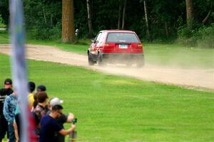 Nino Ortega / Boyd Smith VW GTI on SS1, Soo Pass.