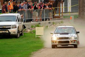 Madelyn Tabor / Sophia McKee Subaru Impreza 2.5RS on SS1, Soo Pass.