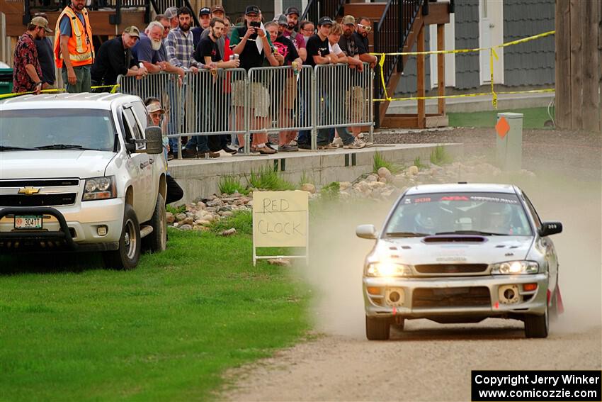 Madelyn Tabor / Sophia McKee Subaru Impreza 2.5RS on SS1, Soo Pass.