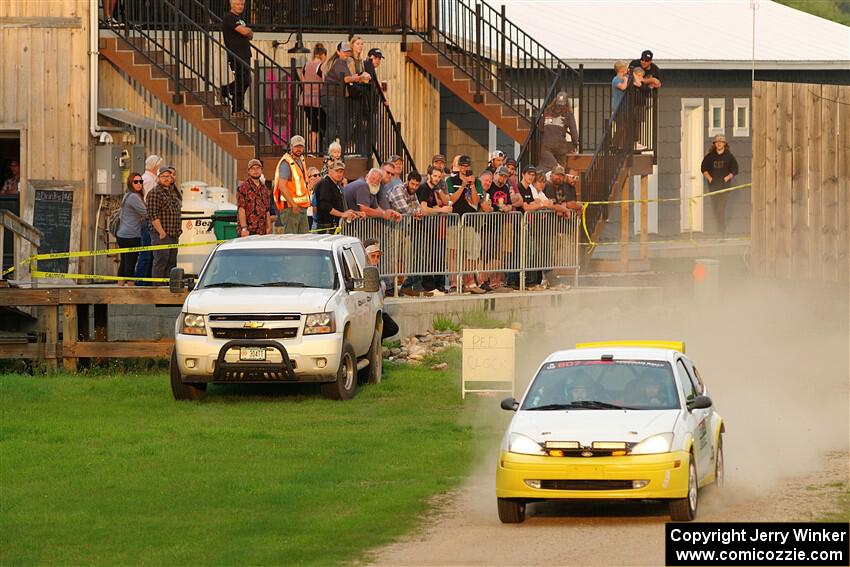 Drake Willis / Jacob Kohler Ford Focus ZX3 on SS1, Soo Pass.