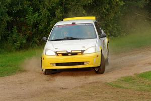 Drake Willis / Jacob Kohler Ford Focus ZX3 on SS1, Soo Pass.