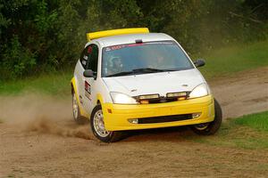 Drake Willis / Jacob Kohler Ford Focus ZX3 on SS1, Soo Pass.