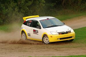 Drake Willis / Jacob Kohler Ford Focus ZX3 on SS1, Soo Pass.