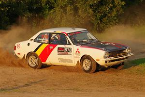 Erich Hopf / Calvin Gehlhausen Dodge Colt on SS1, Soo Pass.