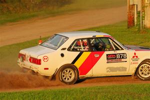 Erich Hopf / Calvin Gehlhausen Dodge Colt on SS1, Soo Pass.