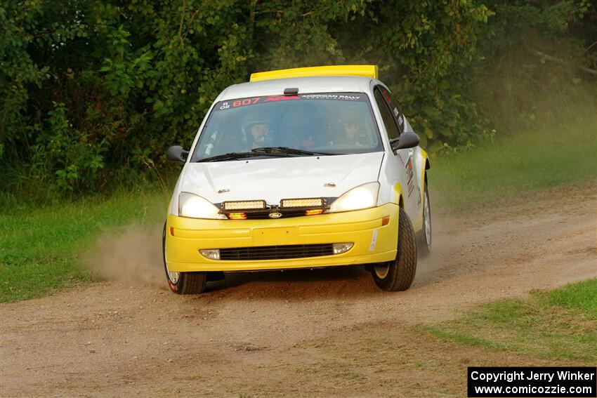 Drake Willis / Jacob Kohler Ford Focus ZX3 on SS1, Soo Pass.